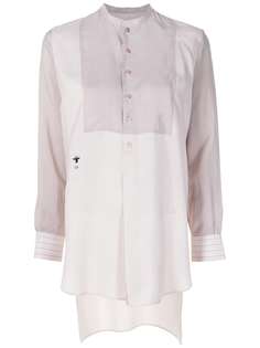 Christian Dior рубашка pre-owned с воротником-стойкой