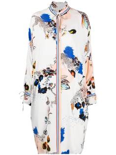 Lala Berlin куртка-рубашка с цветочным принтом