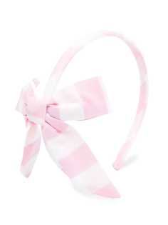 Piccola Ludo ободок в клетку гингем