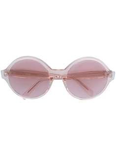 Celine Eyewear солнцезащитные очки в массивной круглой оправе