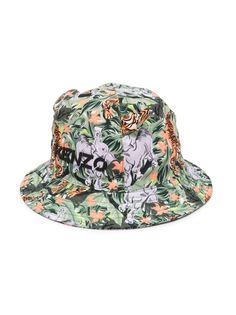 Kenzo Kids шляпа с принтом