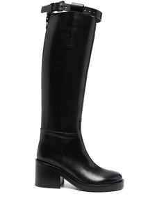Ann Demeulemeester сапоги с пряжкой