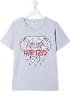 Kenzo Kids футболка с принтом