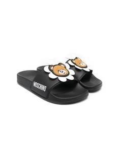 Moschino Kids шлепанцы Teddy Bear