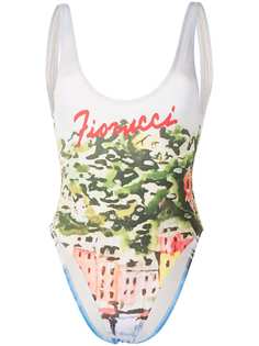 Fiorucci купальник с логотипом