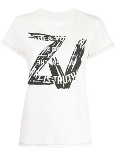Zadig&Voltaire футболка Zoe с логотипом