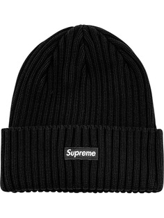 Supreme шапка бини в рубчик