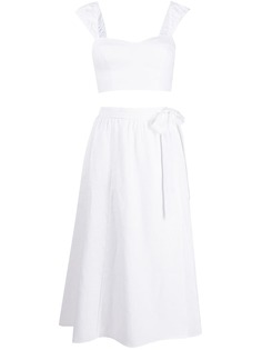 Reformation комплект Clyde из юбки и топа