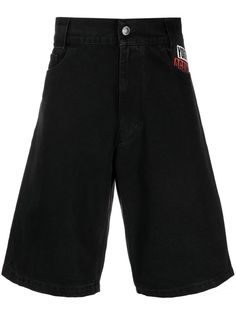 Raf Simons джинсовые шорты-бермуды
