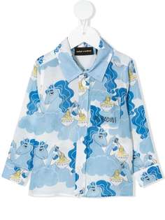 Mini Rodini рубашка с принтом