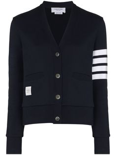 Thom Browne кардиган с полосками 4-Bar