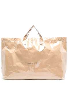 Comme Des Garçons сумка-тоут с прозрачным слоем
