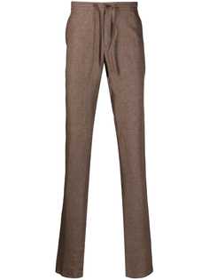 Loro Piana фактурные брюки с кулиской