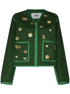 BODE декорированный жакет на молнии
