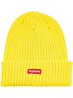 Supreme шапка бини в рубчик