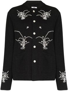 BODE кардиган Garden с цветочной вышивкой
