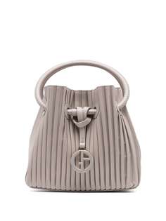 Giorgio Armani плиссированная сумка-сэтчел