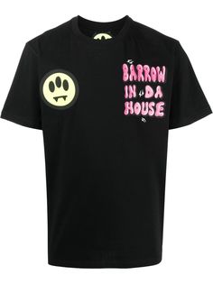 BARROW футболка с графичным принтом
