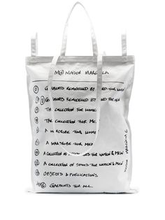 MM6 Maison Margiela сумка-тоут с надписью