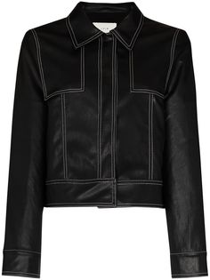 LVIR куртка с контрастной строчкой