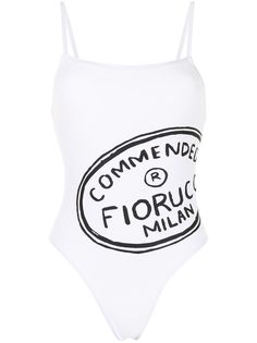 Fiorucci купальник с логотипом