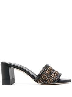 Fendi плетеные мюли