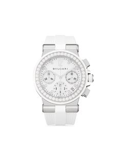 Bvlgari Pre-Owned наручные часы Diagono pre-owned 35 мм 2020-го года