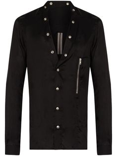 Rick Owens рубашка Larry с длинными рукавами