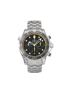 Omega наручные часы Seamaster Diver 300M Co-Axial Chronograph pre-owned 44 мм 2013-го года