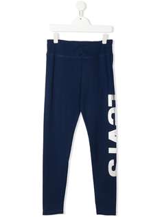 Levis Kids легинсы с логотипом