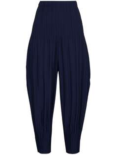 Pleats Please Issey Miyake плиссированные брюки широкого кроя