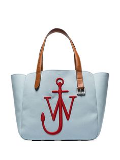 JW Anderson сумка-тоут с вышитым логотипом