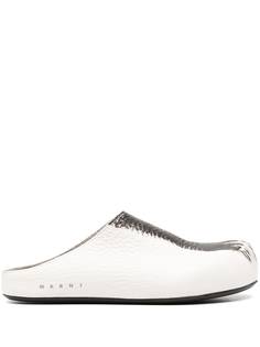 Marni слипоны с эффектом краски