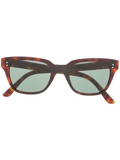 Celine Eyewear солнцезащитные очки черепаховой расцветки