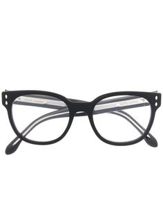 Isabel Marant Eyewear очки в глянцевой квадратной оправе