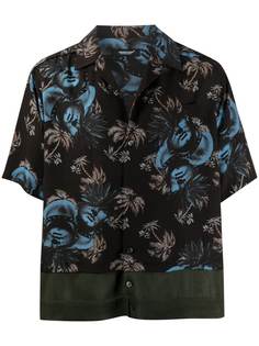 UNDERCOVER рубашка с короткими рукавами и принтом Hawaiian