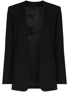 Totême пиджак без воротника