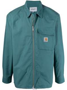 Carhartt WIP куртка-рубашка с нашивкой-логотипом
