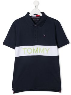 Tommy Hilfiger Junior рубашка поло с логотипом