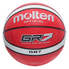 Мяч баскетбольный MOLTEN BGR7-RW, универсальный, 7-й размер, мультиколор [bgr7-rw-.]