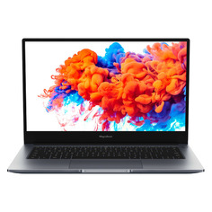 Ультрабук Honor MagicBook 14 2021, 14", IPS, Intel Core i7 1165G7 2.8ГГц, 16ГБ, 512ГБ SSD, Intel Iris Xe graphics , Windows 10 Home, 53011TCP, серый