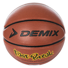 Мяч баскетбольный DEMIX 7EDEA204C7, универсальный, 7-й размер, коричневый [s17edeat020-4c]