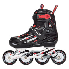 Коньки роликовые Reaction Rainbow B ABEC 3 82А р.:31-35 черный (S19ERERS008-BB) Re:Action