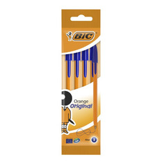 Набор ручек шариков. Bic Orange (8308521) оранжевый d=0.8мм пакет (4шт) 10 шт./кор.