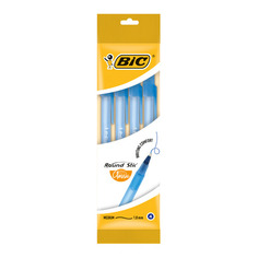 Набор ручек шариков. Bic Round Stic (944176) d=0.32мм пакет (4шт) 1стерж. 20 шт./кор.