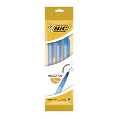 Набор ручек шариков. Bic Round Stic (9021522) d=0.32мм пакет (3шт) 1стерж. 10 шт./кор.
