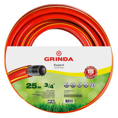 Шланг Grinda 8-429005-3/4-25_z02 3/4" 25м поливочный армированный красный