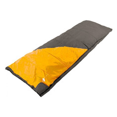 Мешок спальный Tramp Airy Light лев. одеяло дл.:190см желтый/серый