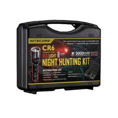 Ручной фонарь NITECORE CR6 Hunting Kit, черный [11457]