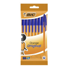 Набор ручек шариков. Bic Orange Fine (919228) оранжевый d=0.8мм пакет (8шт)
